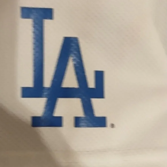 Majestic Ethier Jersey original signed by Lasorda